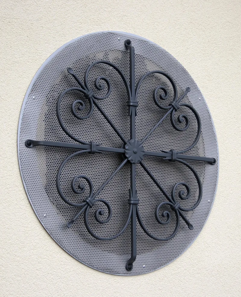 Geschmiedete Lüftungsrosette