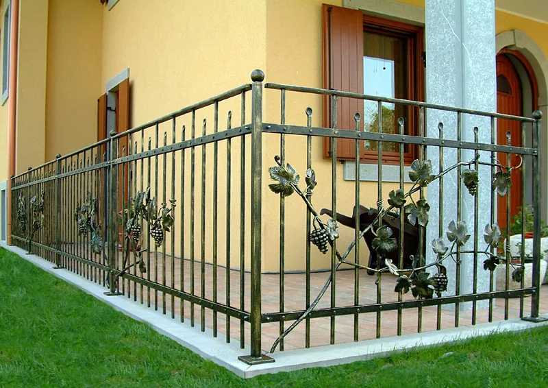 Wrought Iron Balcony Railing – Števerjan