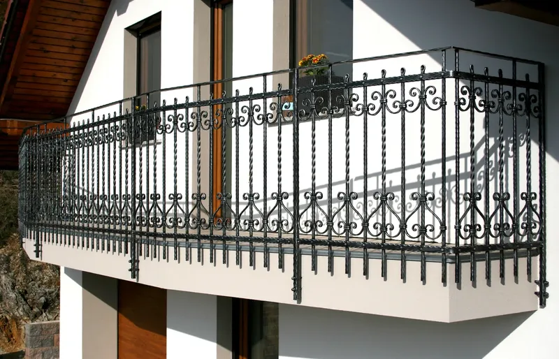 Balcony Railing “Under the Gable”