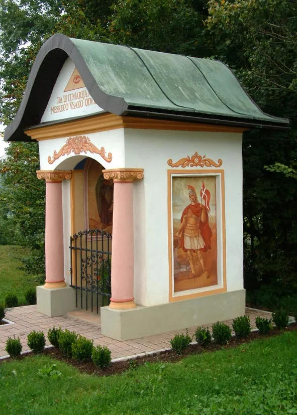 Forged gate for a chapel, Žeje