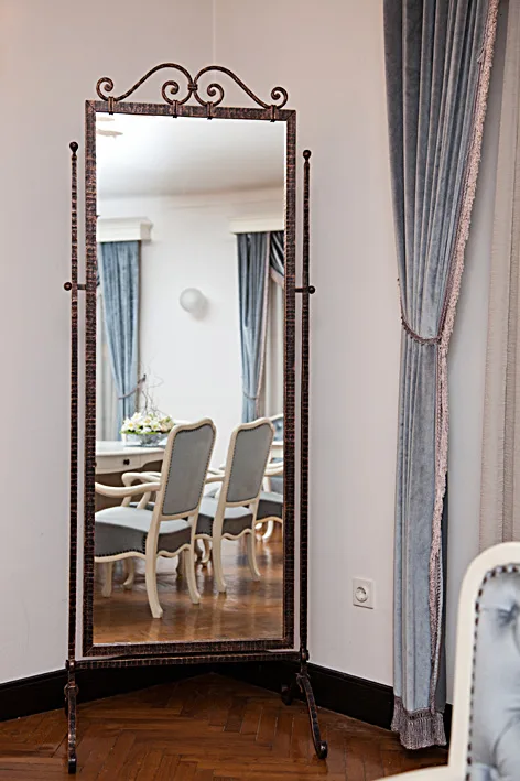 Forged Cheval Mirror