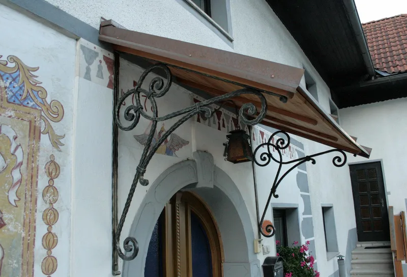 Wrought Iron Canopy – Mojstrana