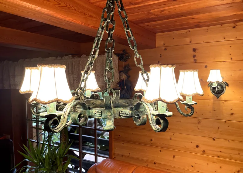 Forged Chandelier “Wagon”