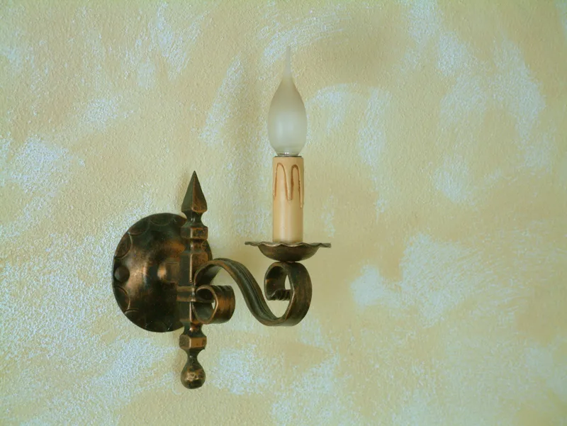 Forged Wall Candelabrum
