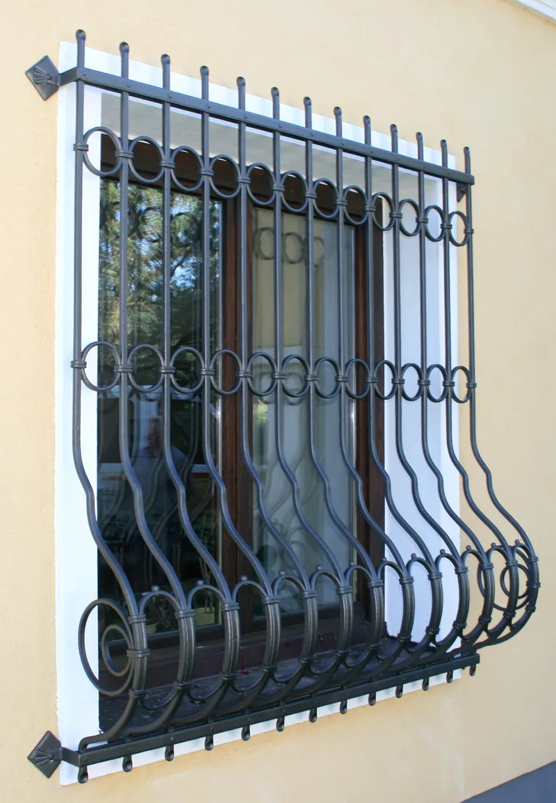 Wrought Iron Window Grille – Silbenaich