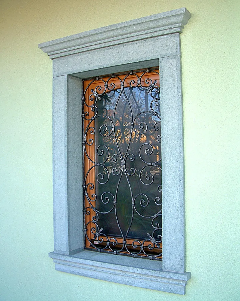 Wrought Iron Window Grille – Bled