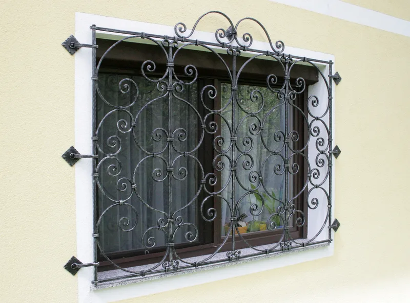 Wrought Iron Window Grille – Feistritz