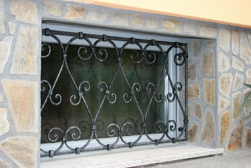 Window Grille “C-Scrolls”