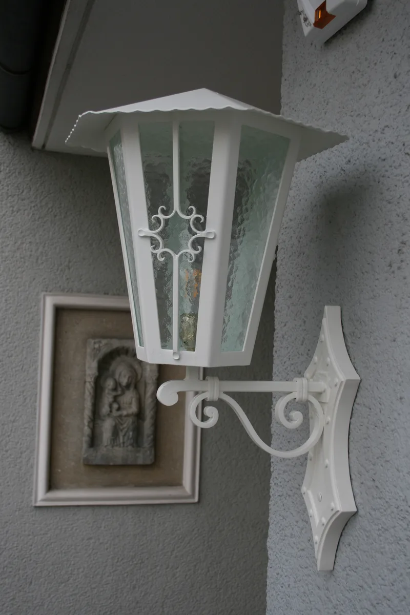 Forged Wall Lantern, Bela
