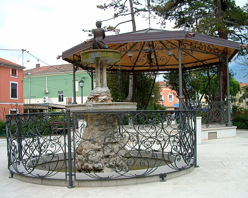 Schmiedeeiserner Pavillon – Izola