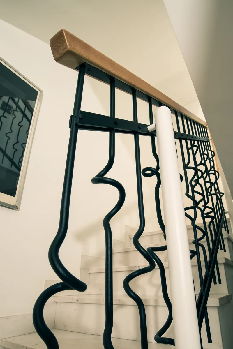 Wrought Iron Stair Railing – Britof pri Kranju