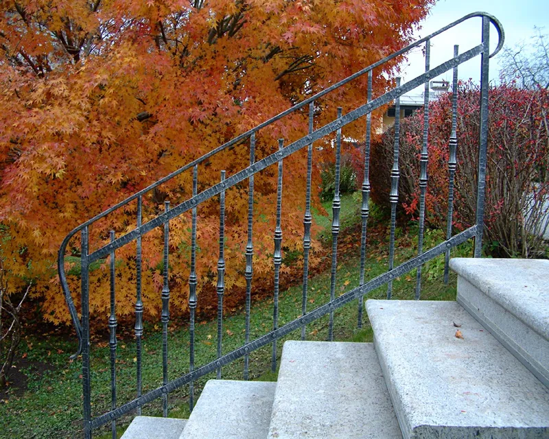 Schmiedeeisernes Treppengeländer – Bled