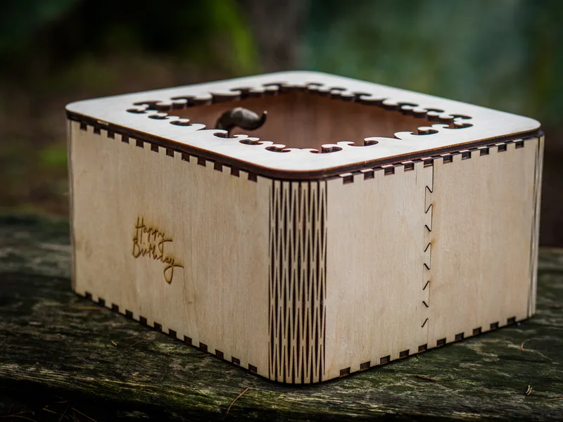 Forged Scorpion in Gift Box