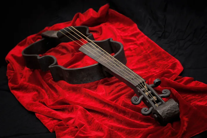 Geschmiedete Violine