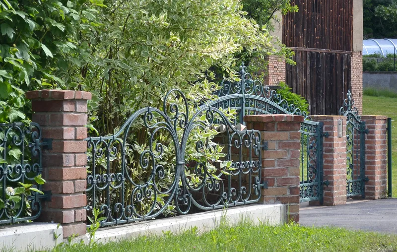 Schmiedeeiserner Gartenzaun – Gundersdorf