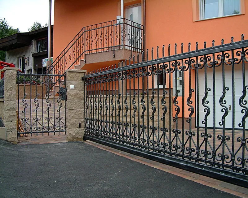 Wrought Iron Garden Gate & Fence – Trbovlje