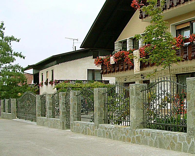 Wrought Iron Garden Gate & Fence – Unanje Gorice