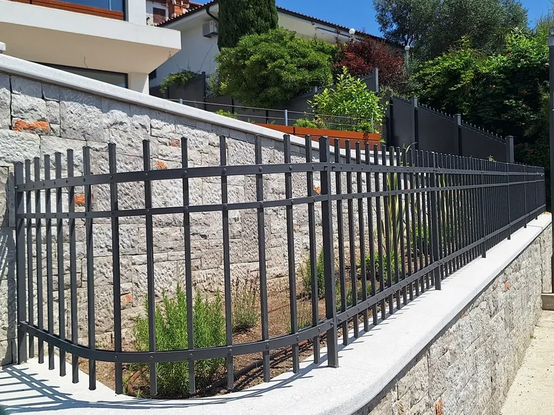 Garden Gate with Spears
